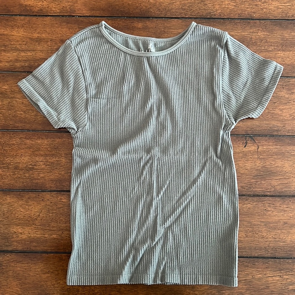 Free People Ribbed Shirt